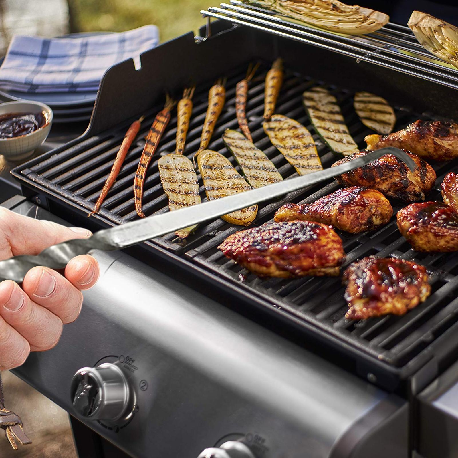 Steak Flipper Hook Metal Multi - Camping Cooking Multi Tool recensione e prezzo