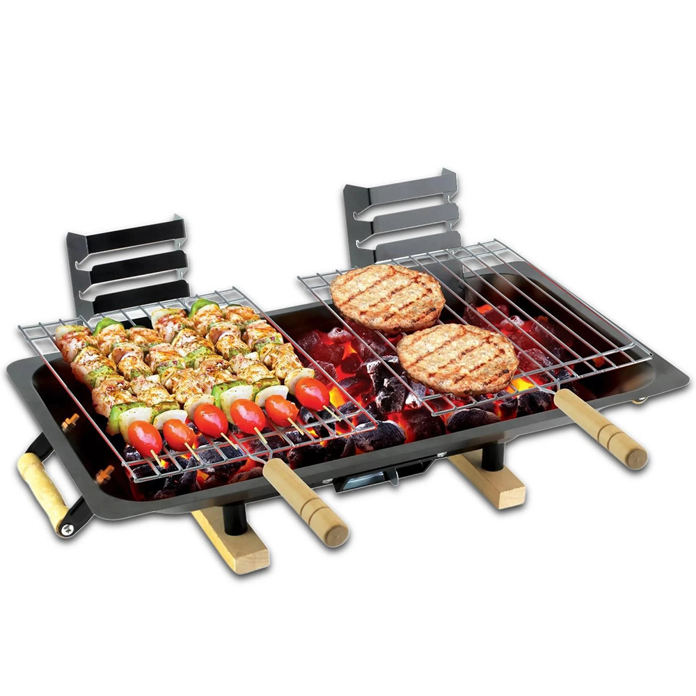 Portable Modern Iron Kebab Gri - Camp Grill Portable Folding recensione e prezzo