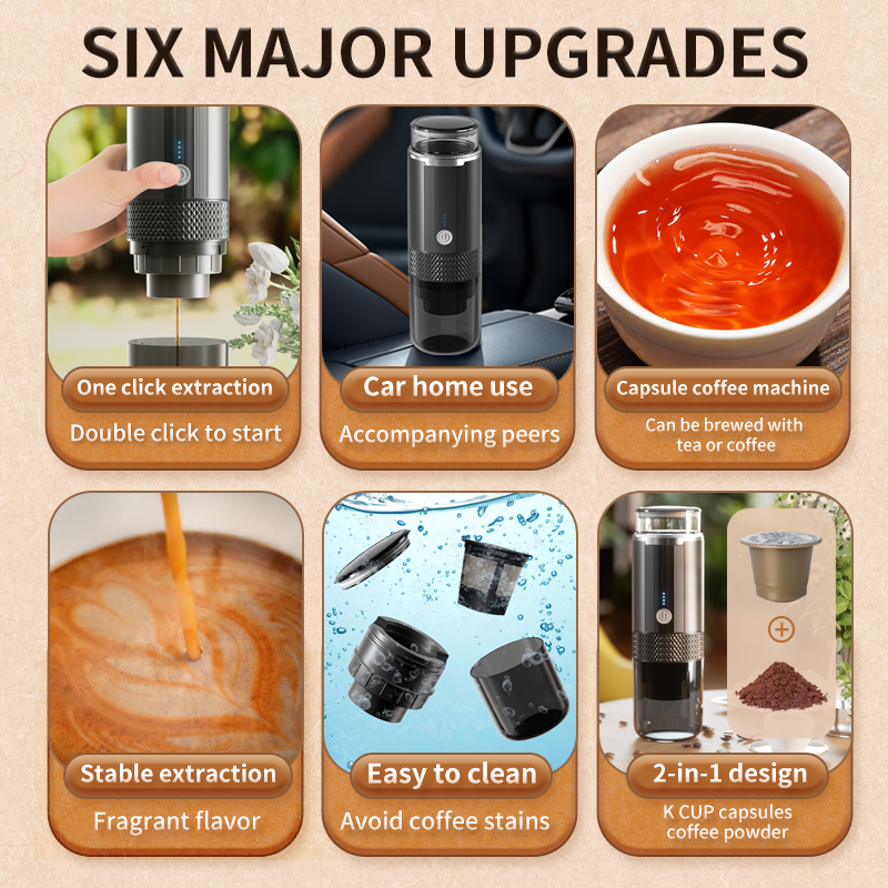 Portable Coffee Machine Coffee - Pocket Coffee Maker recensione e prezzo