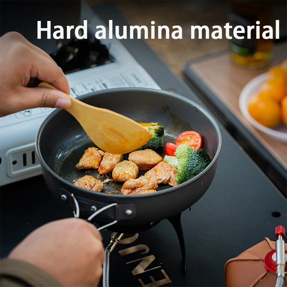 Large Capacity Non-Stick Campi - Nesting Camping Cooking Set recensione e prezzo