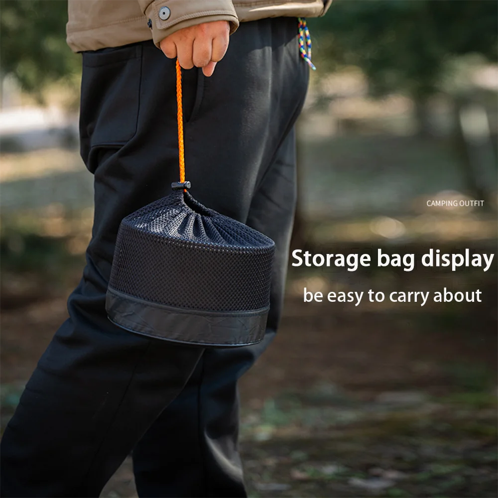 Large Capacity Non-Stick Campi - Nesting Camping Cooking Set recensione e prezzo