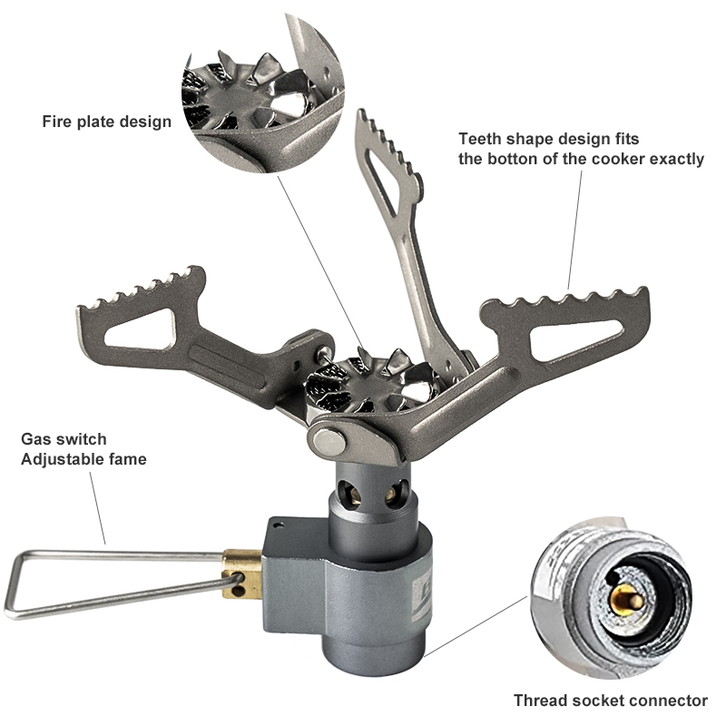 BRS Outdoor Gas Stove Mini Cam - Camping Cooking Open Fire recensione e prezzo