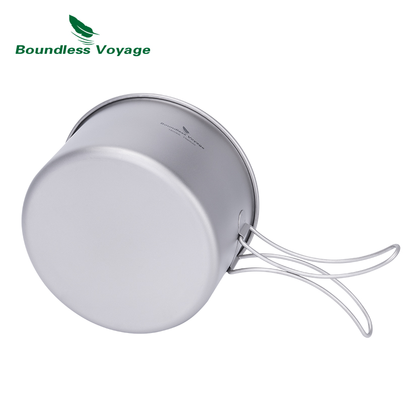 Boundless Voyage Titanium Pot  - Camping Hiking Cooking recensione e prezzo