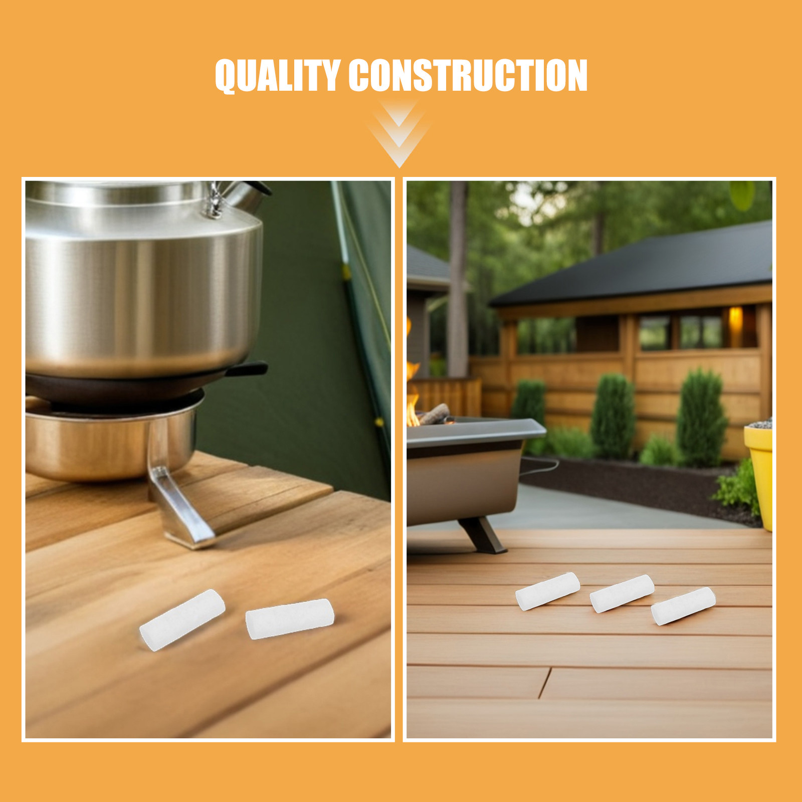 30Pcs Fire Starter Cotton Bloc - Camping Hiking Cooking recensione e prezzo