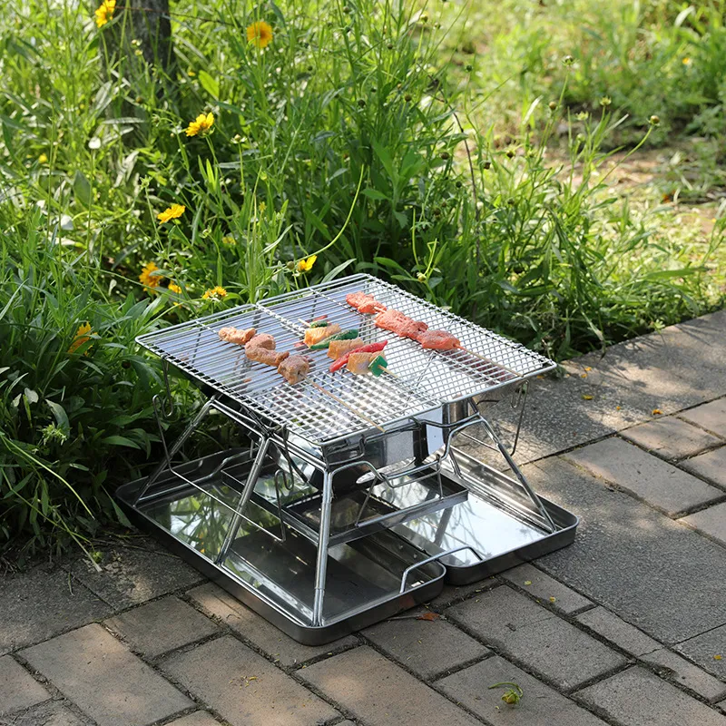 Outdoor folding grill Amazon h - Camp Grill Portable Folding recensione e prezzo
