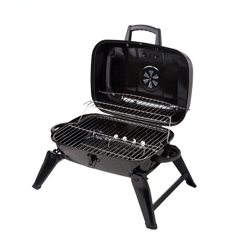 18-inch Black Charcoal Grill F - Camp Grill Portable Folding recensione e prezzo