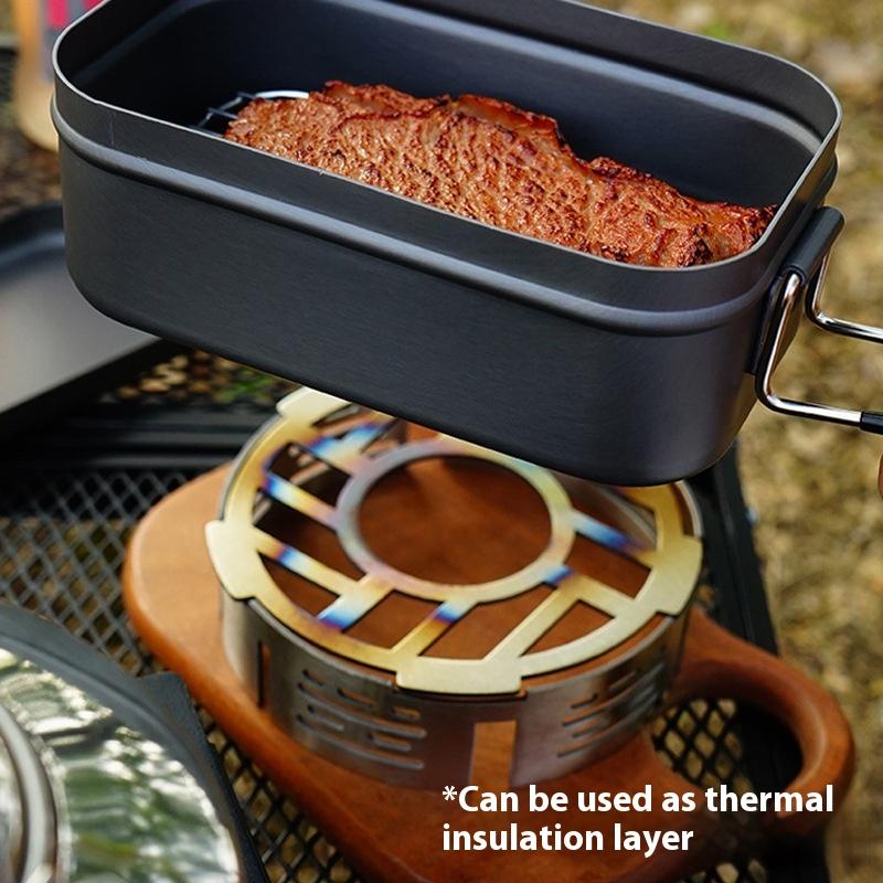Outdoor Stove Windshield Porta - Camping Cooking Ring recensione e prezzo
