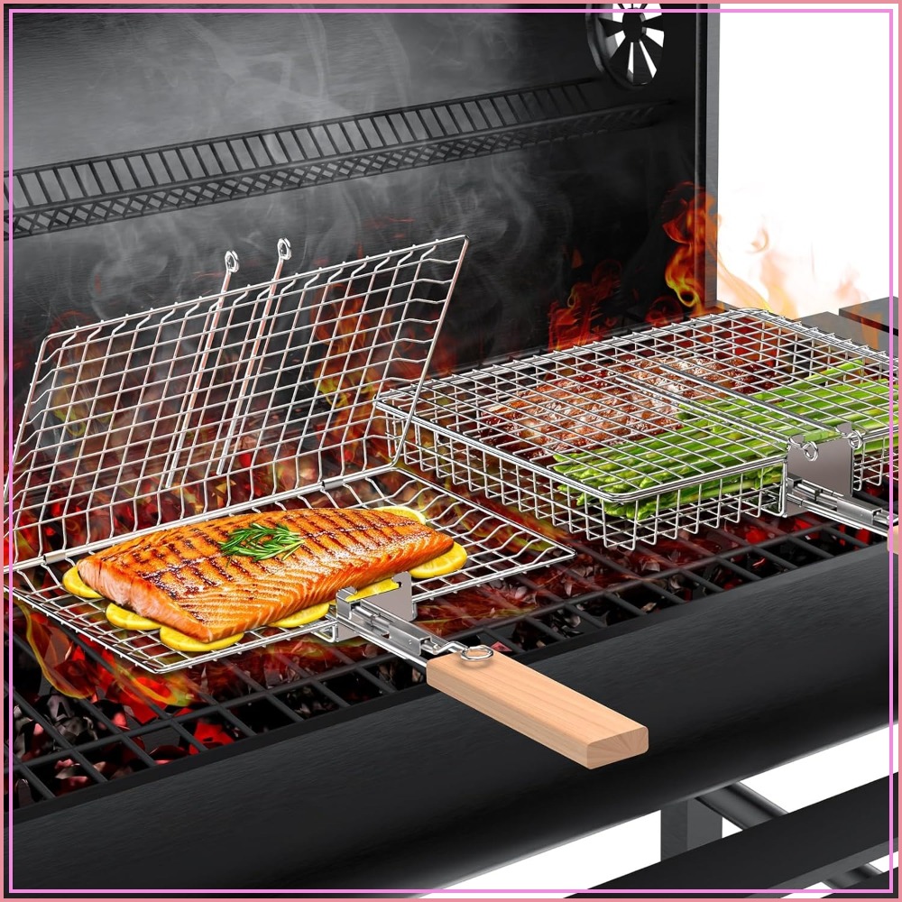 Fish Grill Basket Set, Removab - Nesting Camping Cooking Set recensione e prezzo