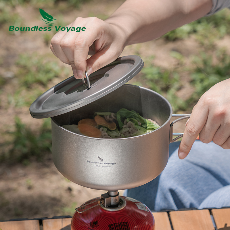 Boundless Voyage Titanium Camp - Camping Hiking Cooking recensione e prezzo