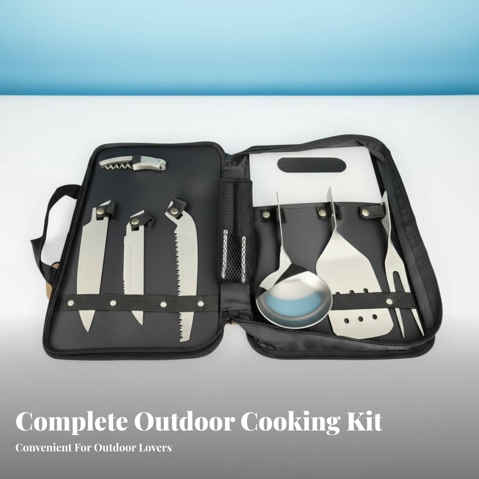 Outdoor Cooking Utensil Set, P - Camping Cooking Knife Set recensione e prezzo