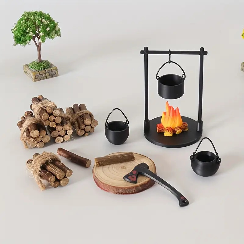 Mini Campfire Hanging Stove Po - Camping Cooking Utilities recensione e prezzo