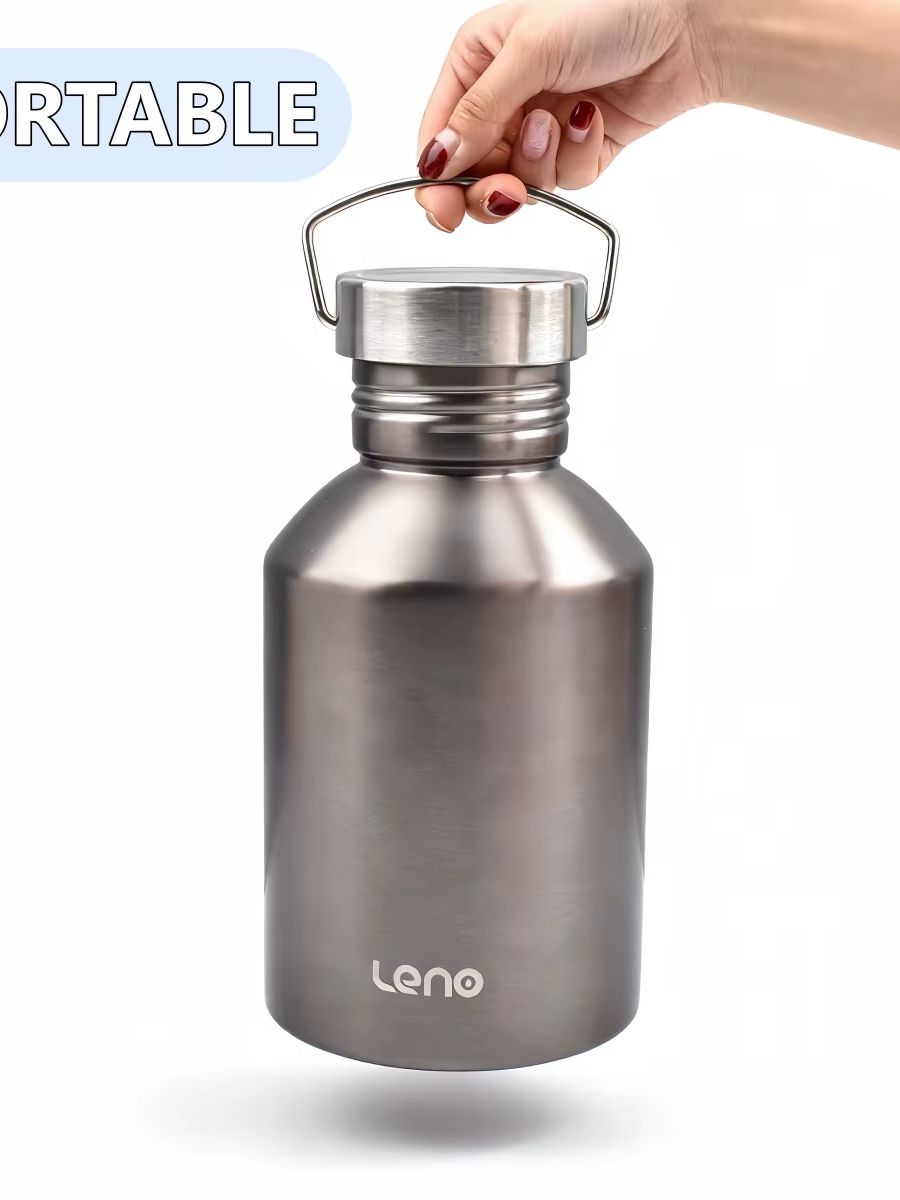 2000ML Camping Water Bottle, S - Camping Cooking On Fire recensione e prezzo