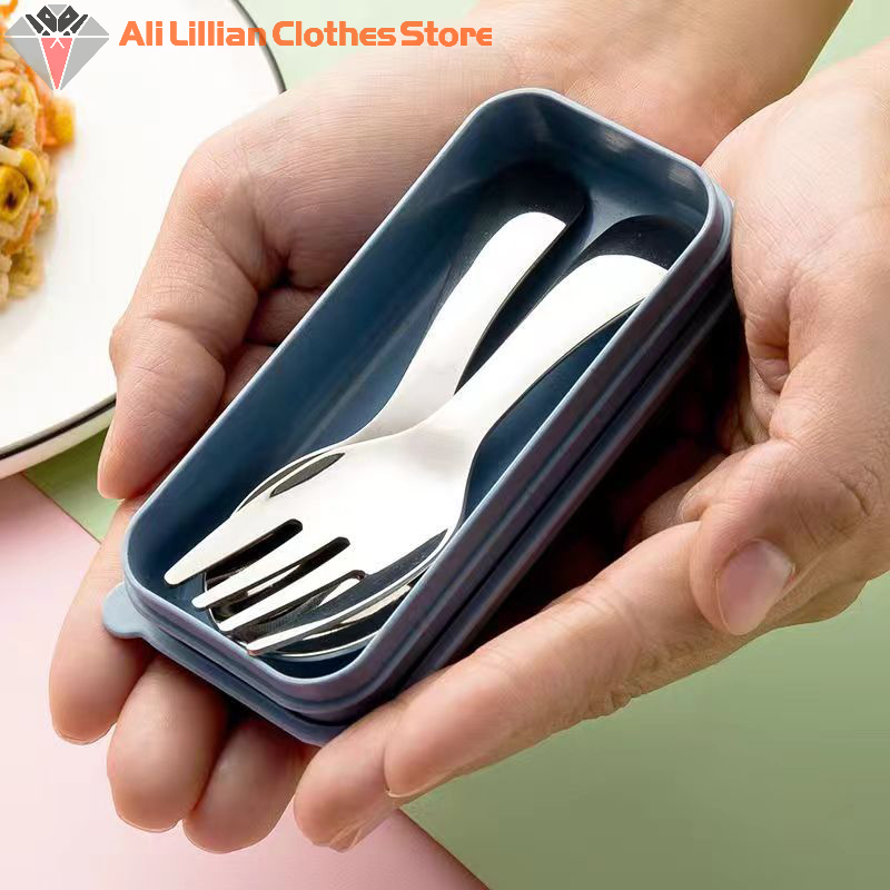 Mini Portable Spoon Fork Table - Camping Cooking And Cutlery Set recensione e prezzo