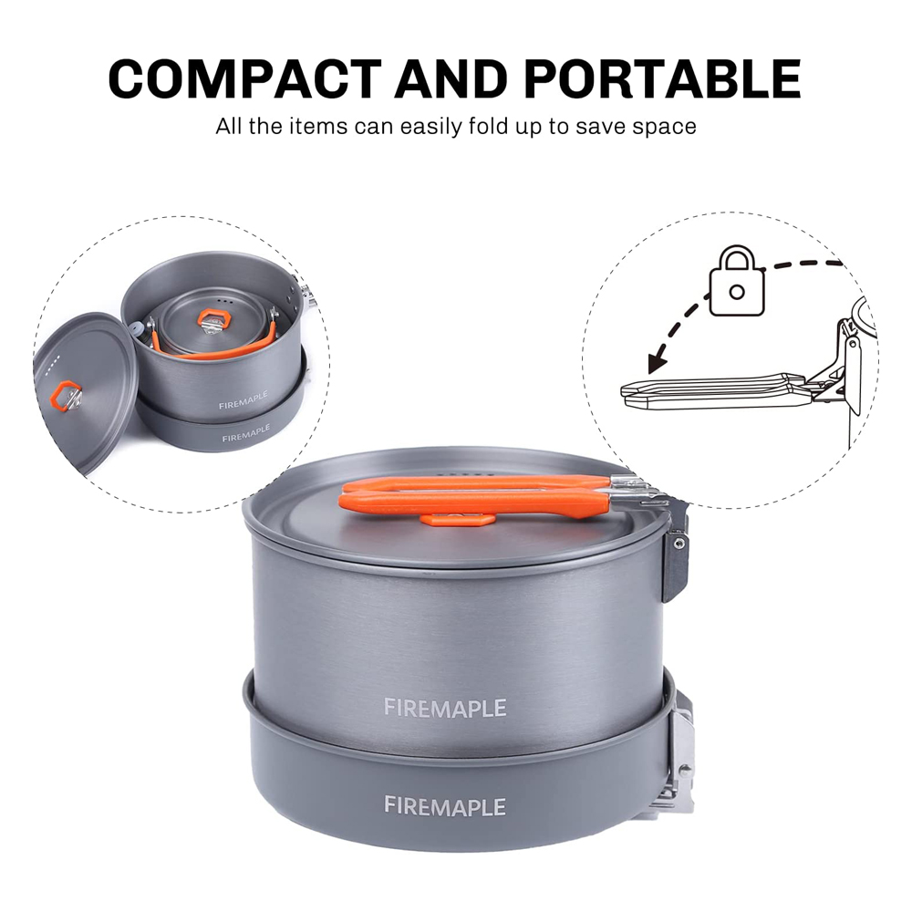 Fire Maple Camping Cookware Ut - Camping Cooking And Cutlery Set recensione e prezzo