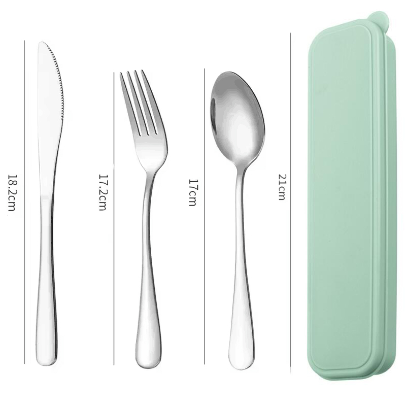 Portable Stainless Steel Cutle - Camping Cooking Knife Set recensione e prezzo