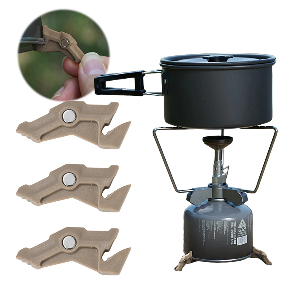 Magnetic Tripod Gas Tank Brack - Camping Cooking Canister recensione e prezzo