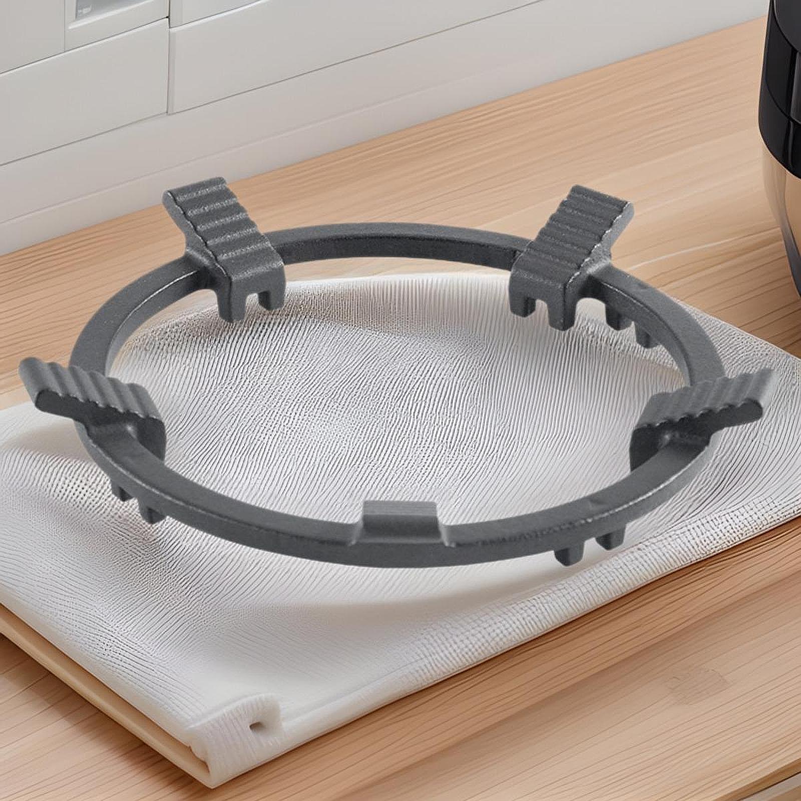 Cast Iron Wok Support Ring Pot - Camping Cooking Ring recensione e prezzo