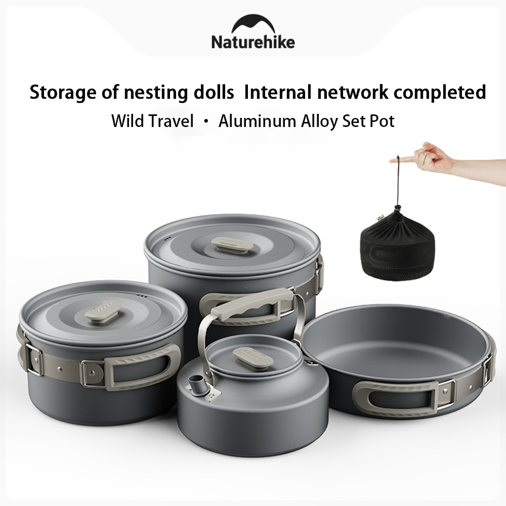 Naturehike Outdoor Pot Set,Cam - Camping Hiking Cooking recensione e prezzo