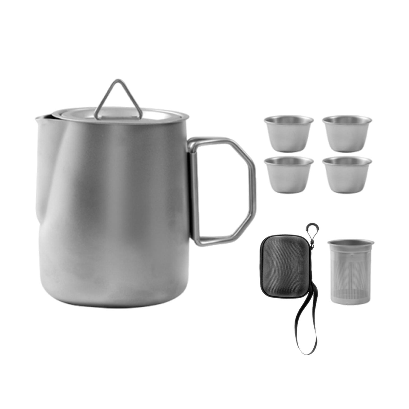 Stainless Steel Camping Cup Tr - Camping Cooking Set For 4 recensione e prezzo