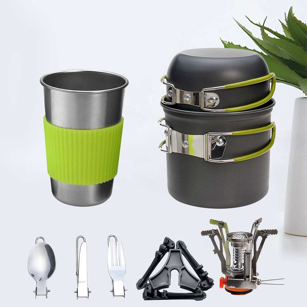 Outdoor Camping Cookware Set L - Camping Hiking Cooking recensione e prezzo